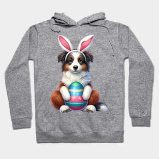 Easter Border Collie Dog Hoodie